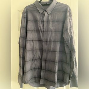 Travis Mathews cloud cotton blend button down